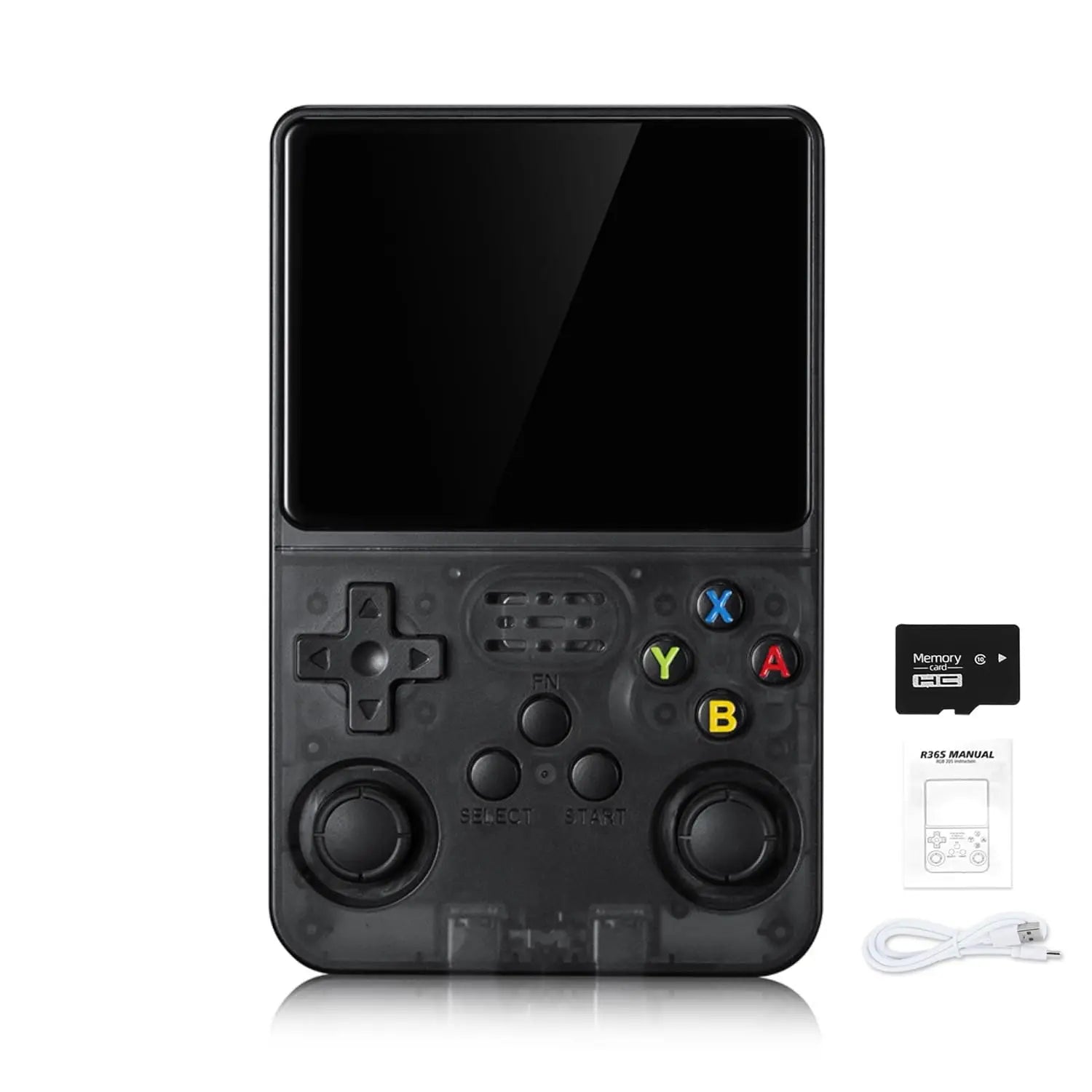R36S Retro Handheld Console – 20,000 Games, 20+ Emulators, 64GB Linux Gaming System