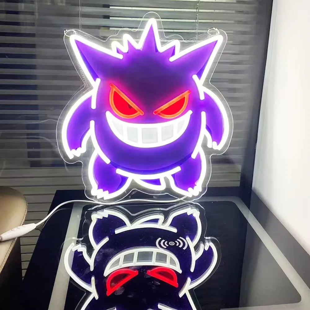 Gengar Neon LED Sign