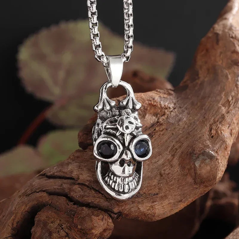 Silver Plated Captivity Skeleton Pendant