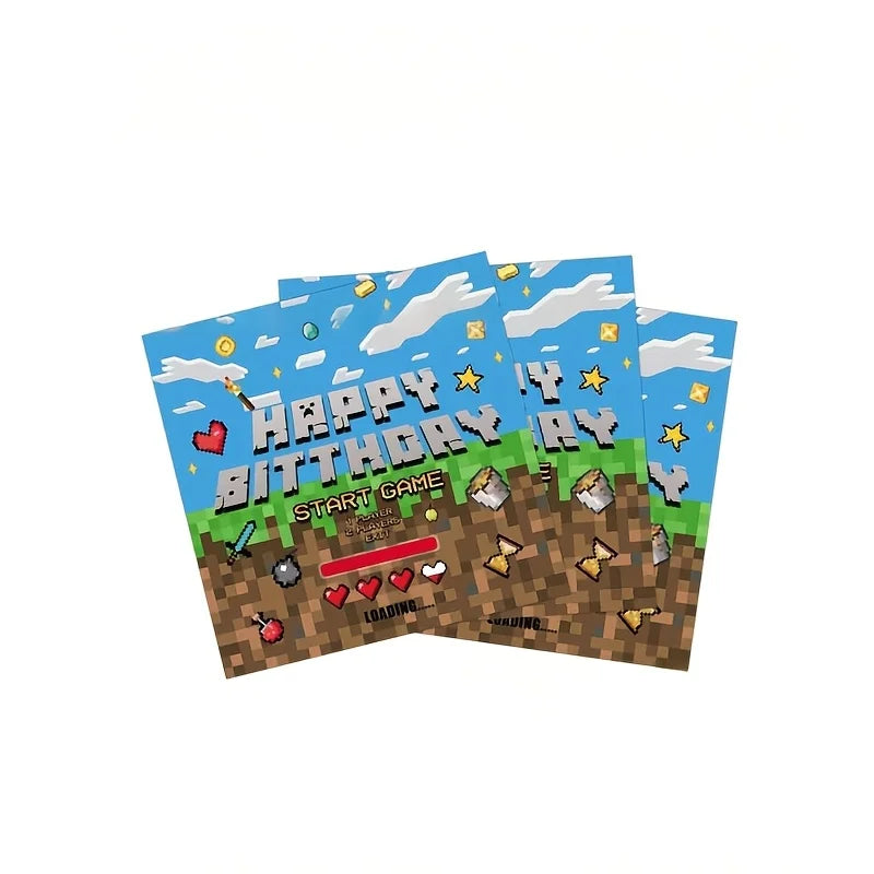 Minecraft Party Kit – Pixel Edition