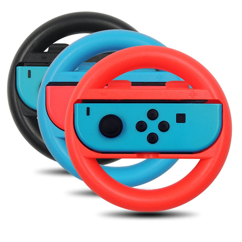 Joy-Con Steering Wheel Controller Grips Set Nintendo Switch