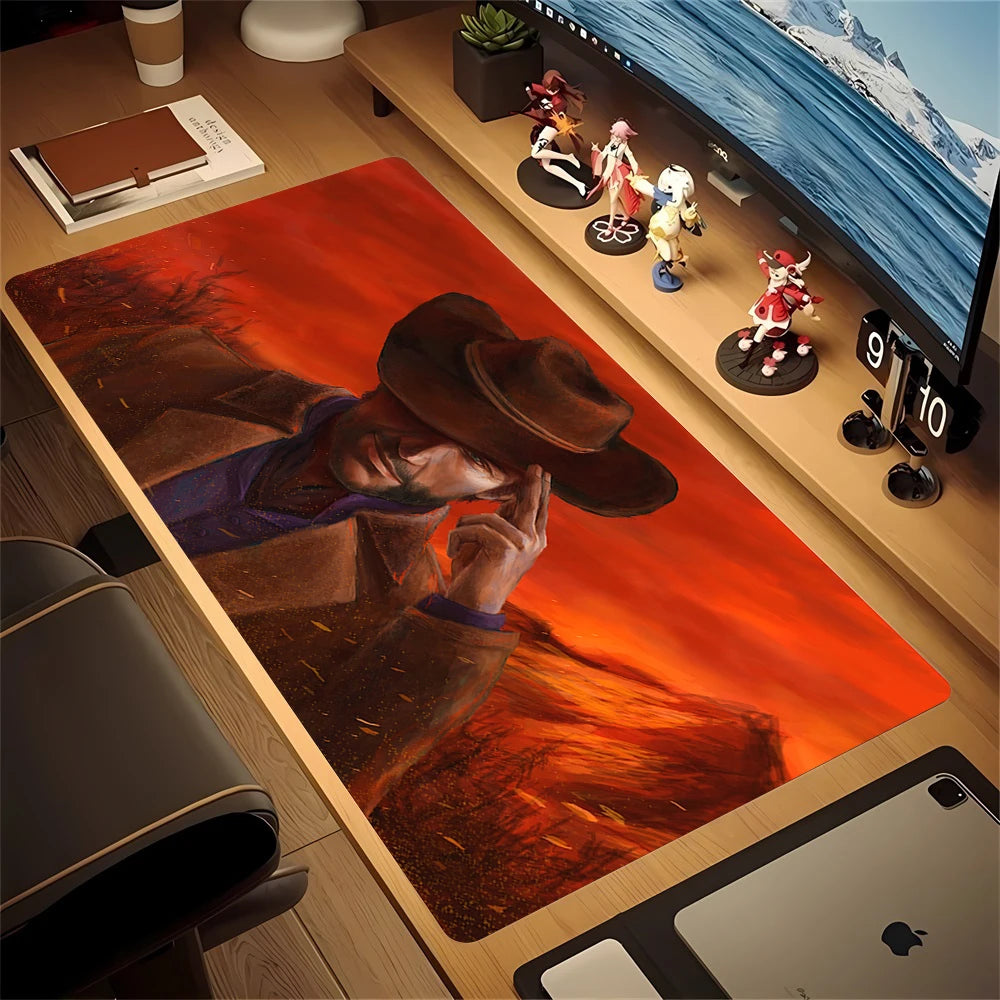 RDR2 Gaming Mousepad Outlaw Desk Mat