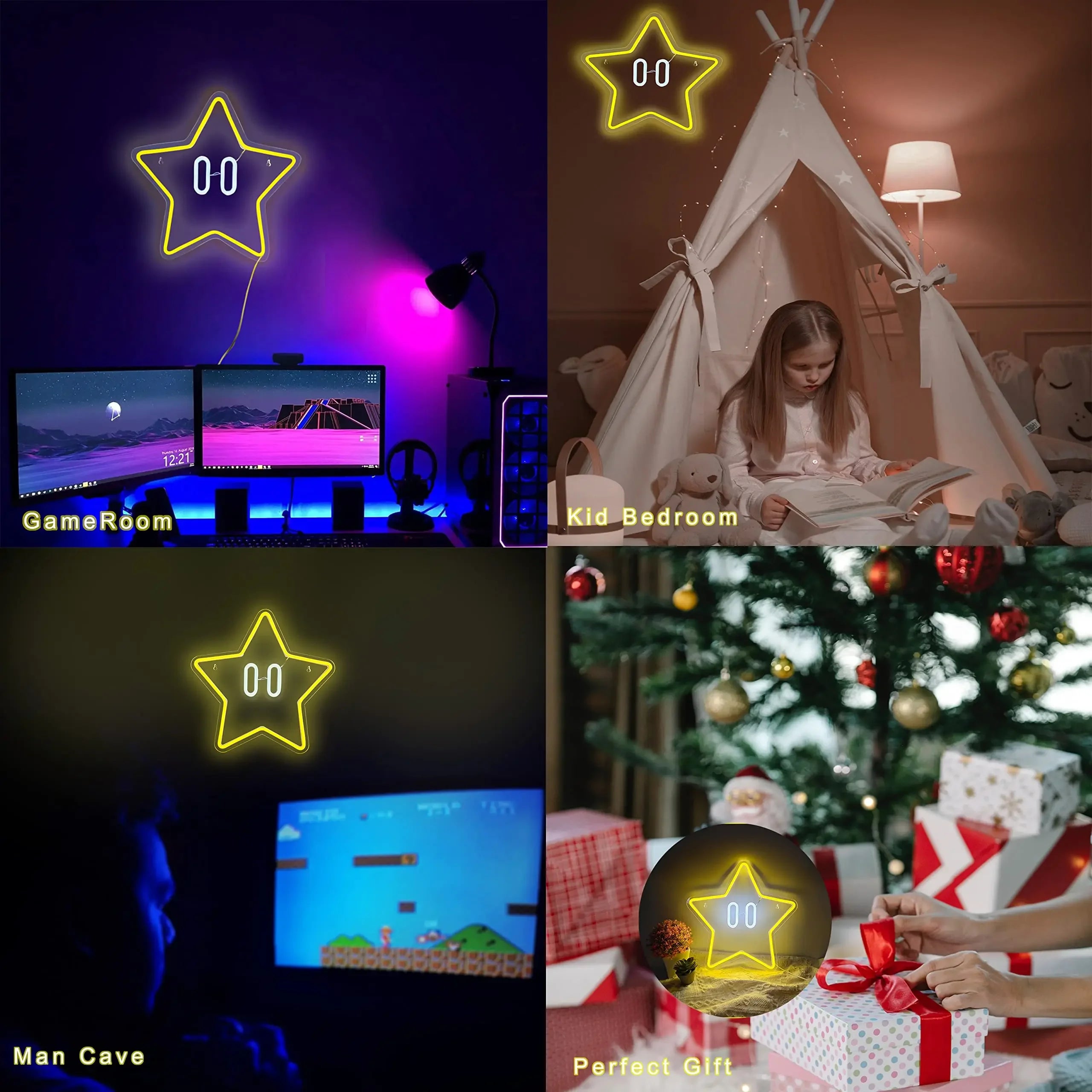 Star LED Neon Sign