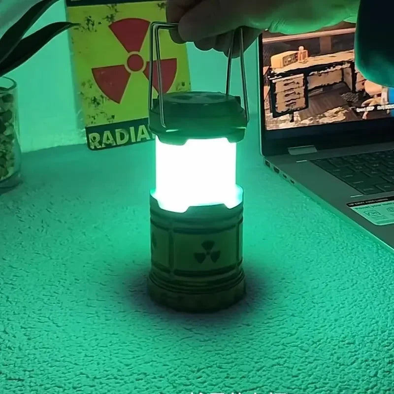Mini Nuclear Waste Light – Radioactive Camping Desk Lamp