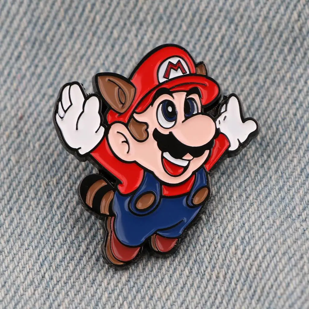 Super Mario Enamel Pin Badge