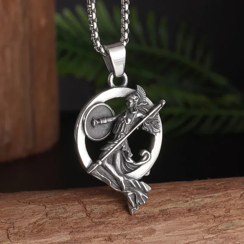 Silver Plated Captivity Skeleton Pendant