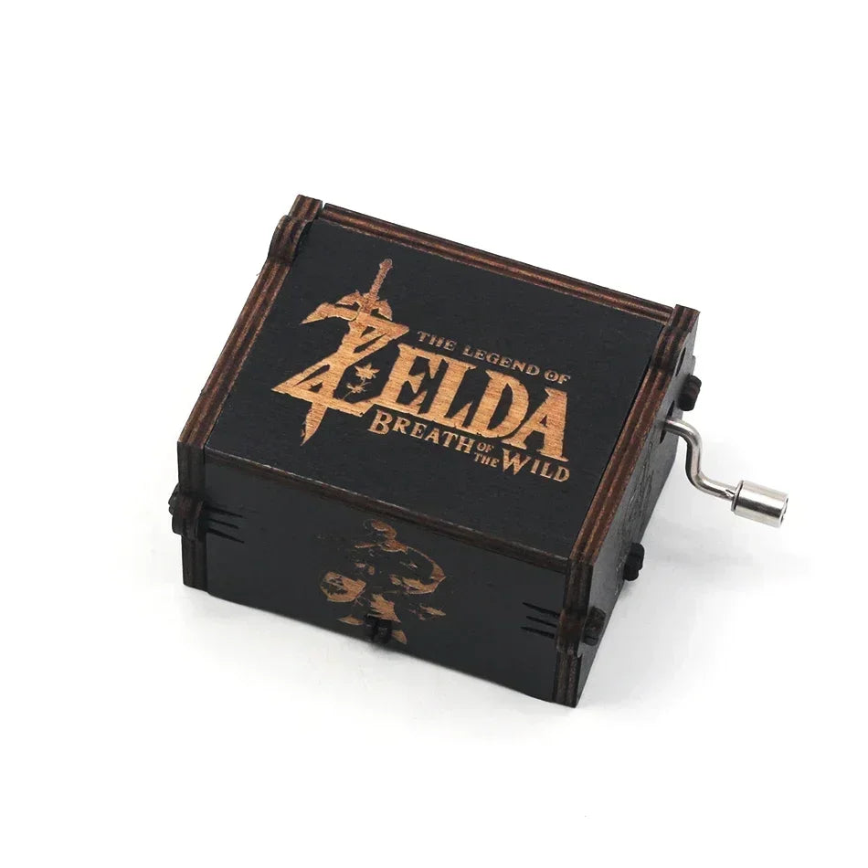 Legendary Zelda Adventure Wooden Music Box