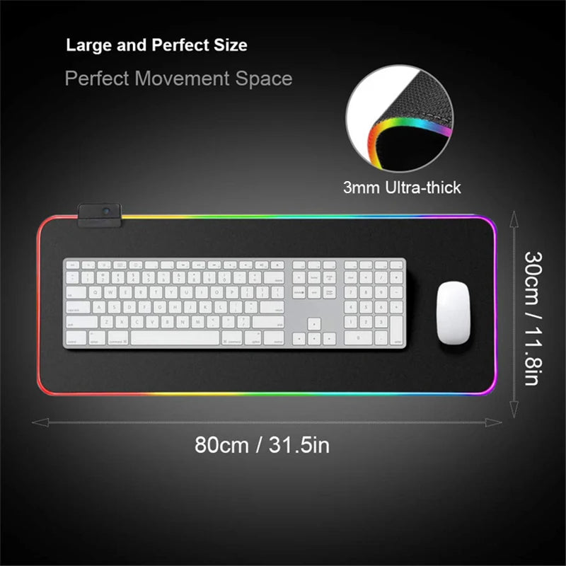 Red Dead RGB Mouse Mat – Frontier Edition