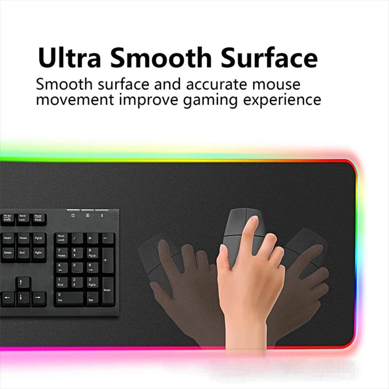 Red Dead RGB Mouse Mat – Frontier Edition
