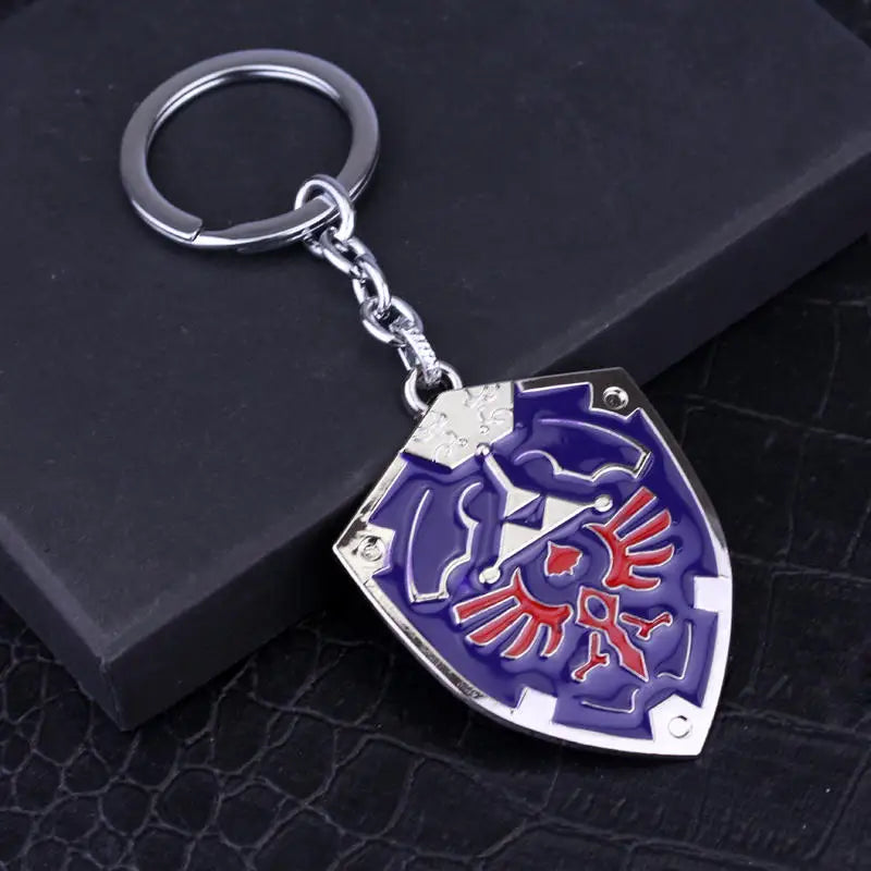 Legendary Zelda Shield Enamel Keychain