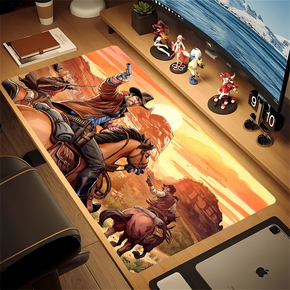 RDR2 Gaming Mousepad Outlaw Desk Mat