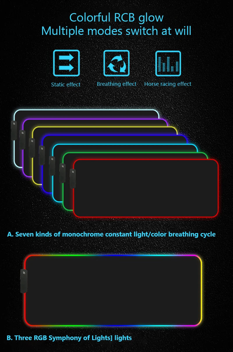 Red Dead RGB Mouse Mat – Frontier Edition