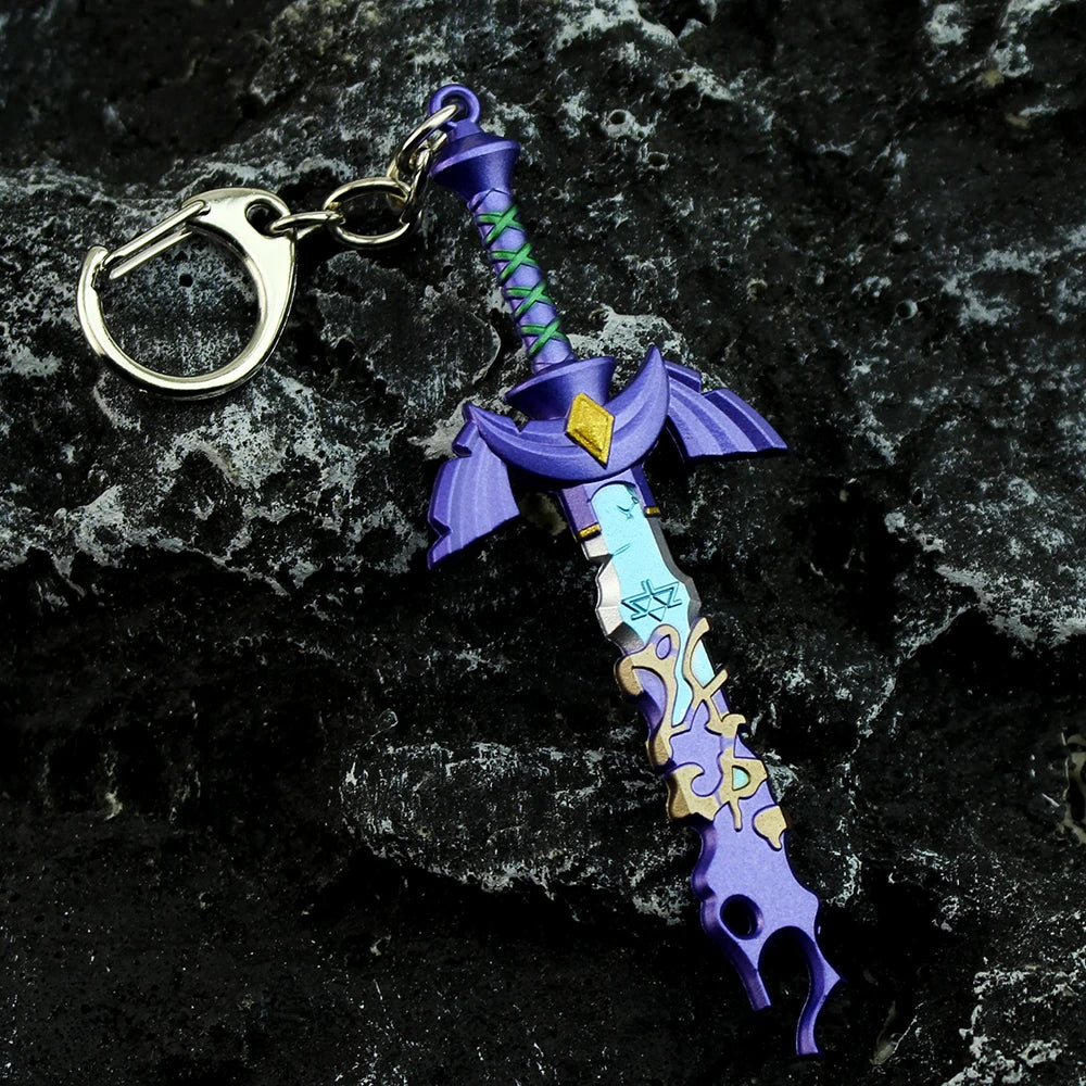Zeldas Master Sword Keychain Tears of The Kingdom Link