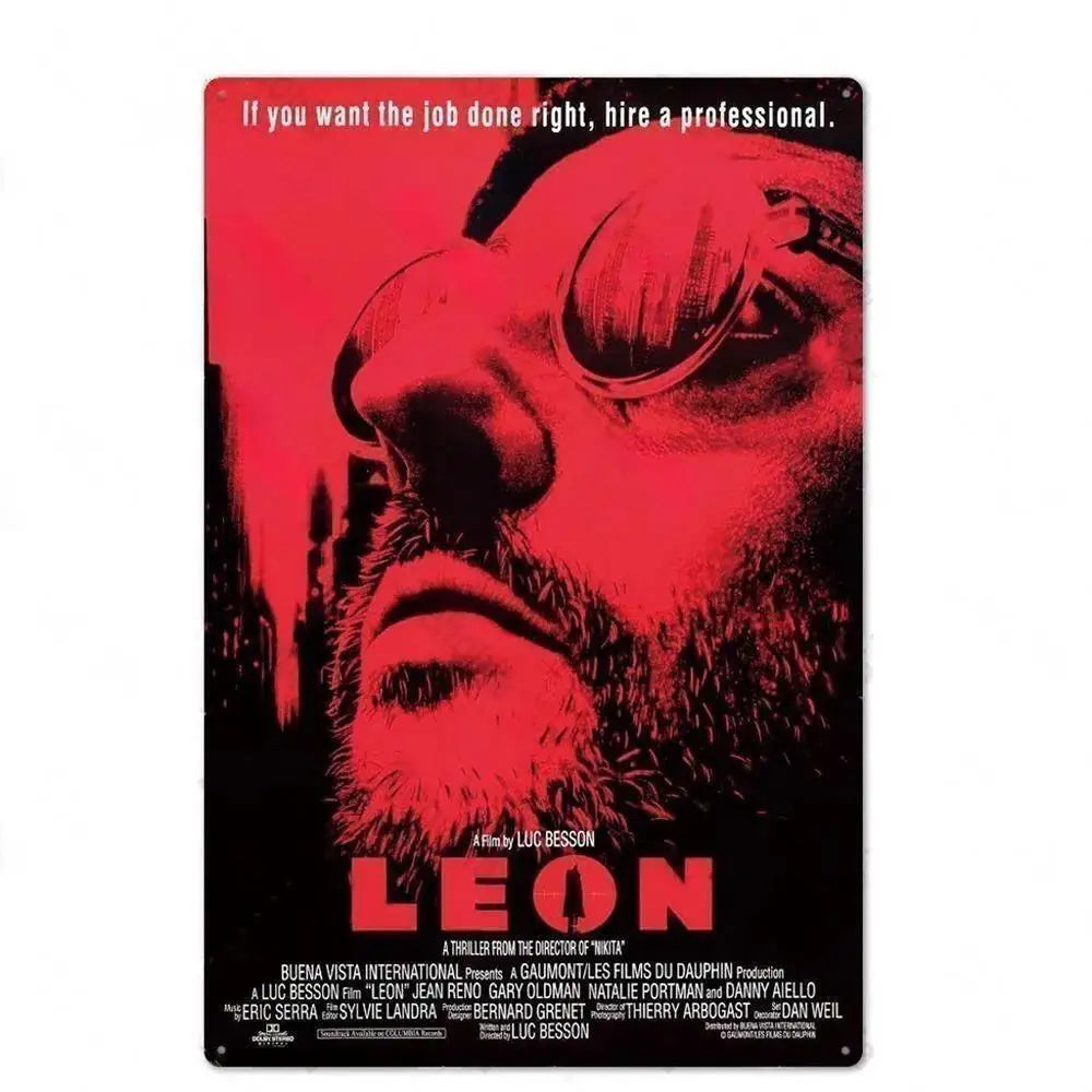 Retro American Films Metal Tin Poster