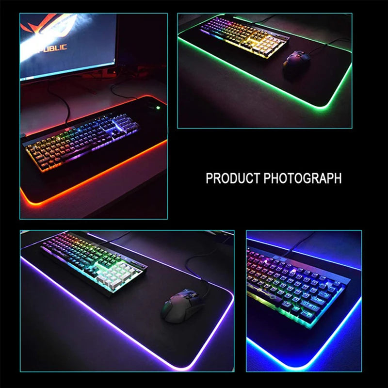 Red Dead RGB Mouse Mat – Frontier Edition
