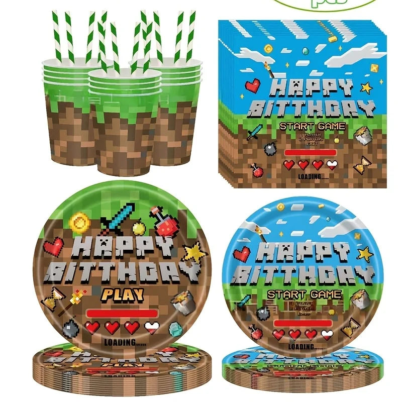 Minecraft Party Kit – Pixel Edition