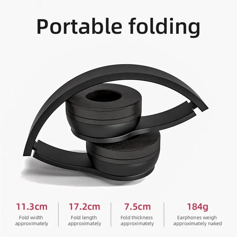 Wireless Bluetooth Headphones with Mic