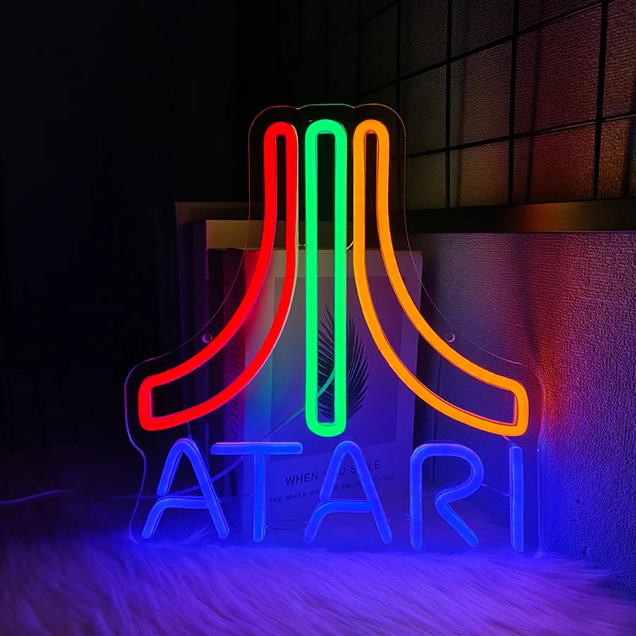 ATARI Neon Sign LED Wall Light