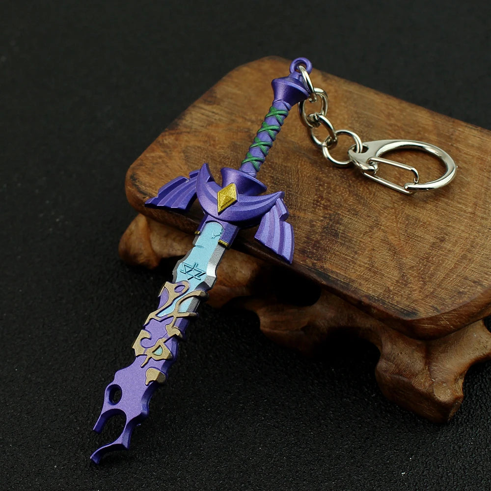 Zeldas Master Sword Keychain Tears of The Kingdom Link