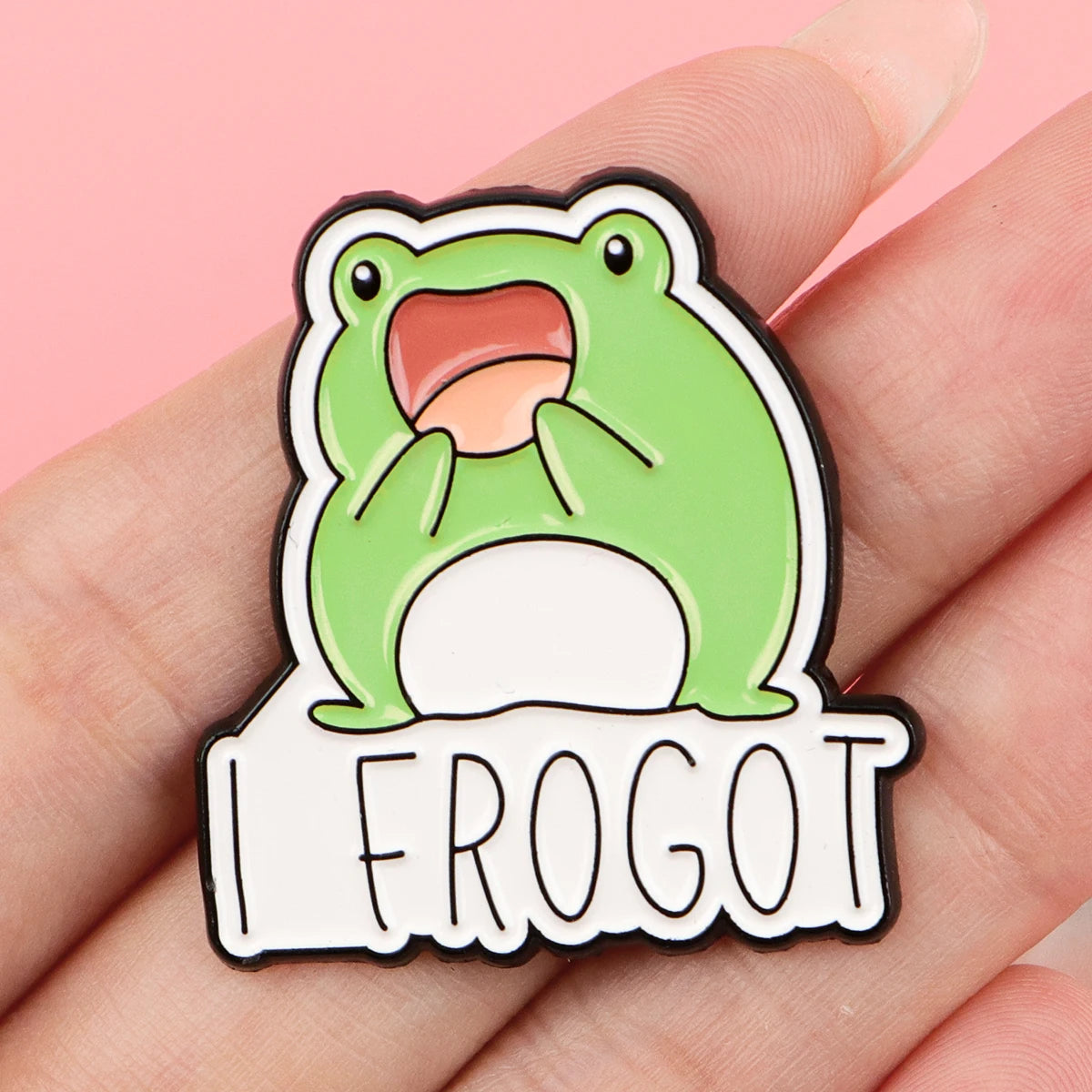 “I Frogot” Mood Pin 🐸