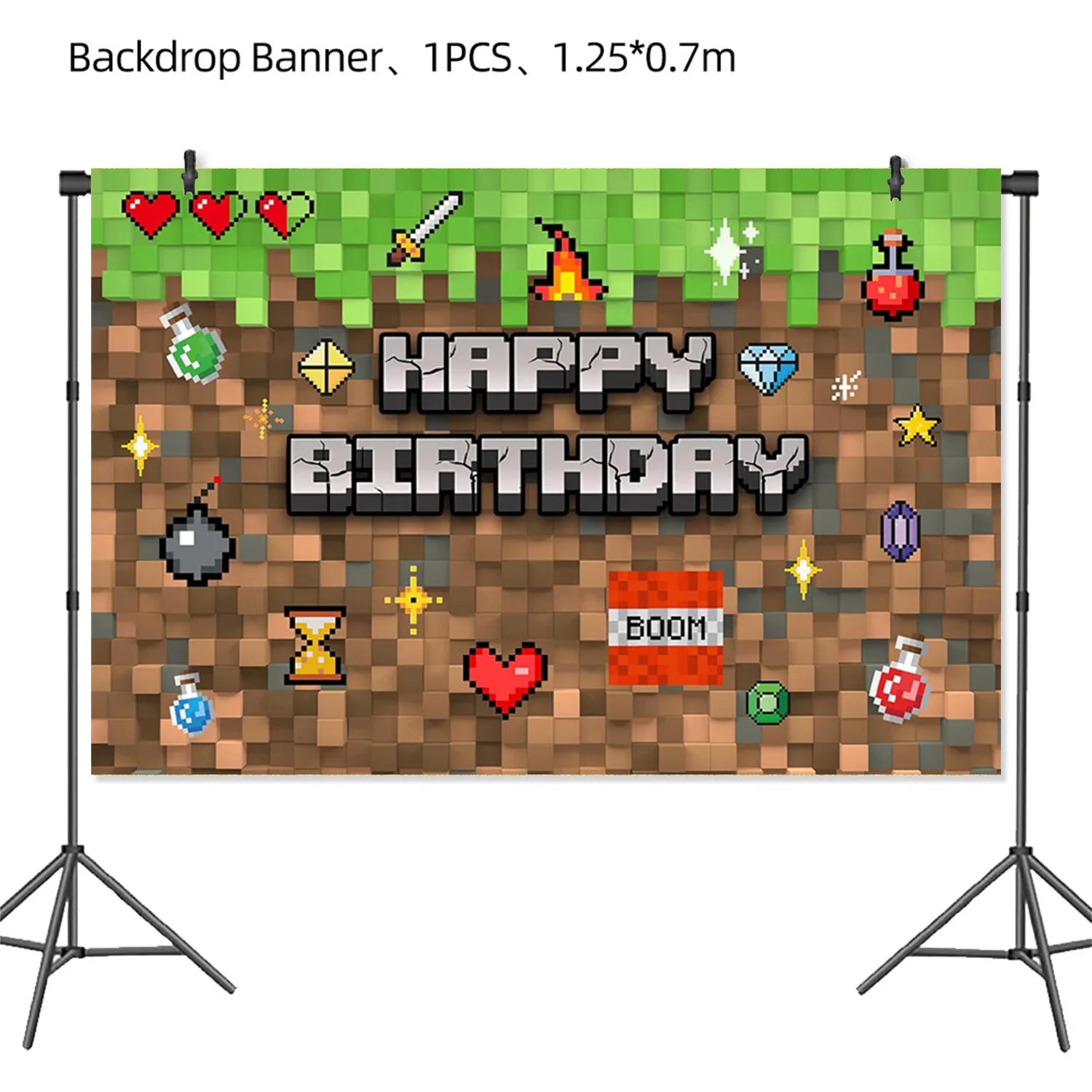 Minecraft Party Kit – Pixel Edition