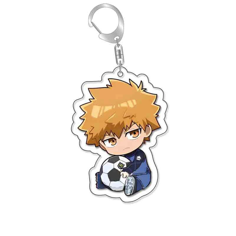 Blue Lock Anime Acrylic Keychain Isagi Bachira Chigiri Bag Charm