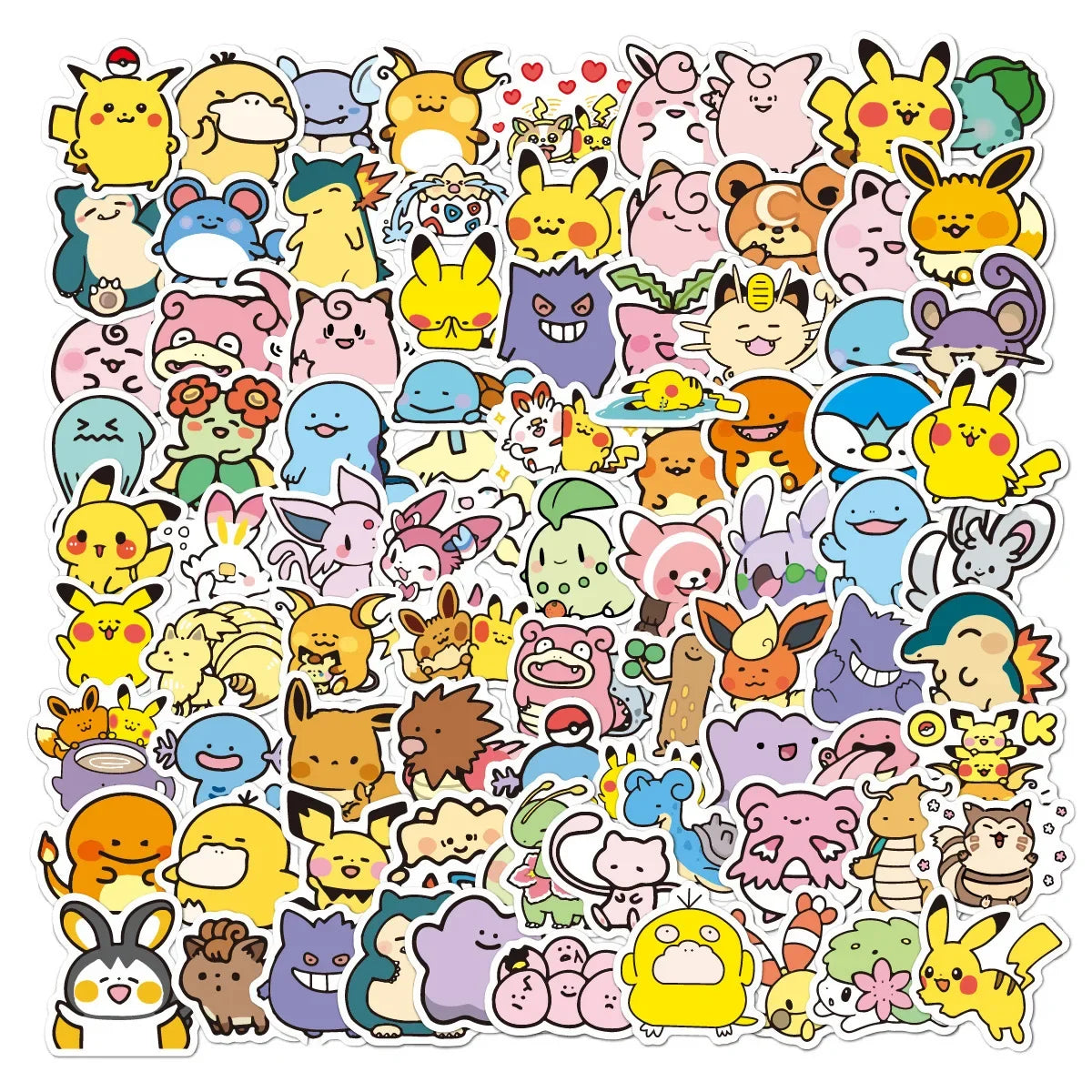 Anime Graffiti Sticker Set