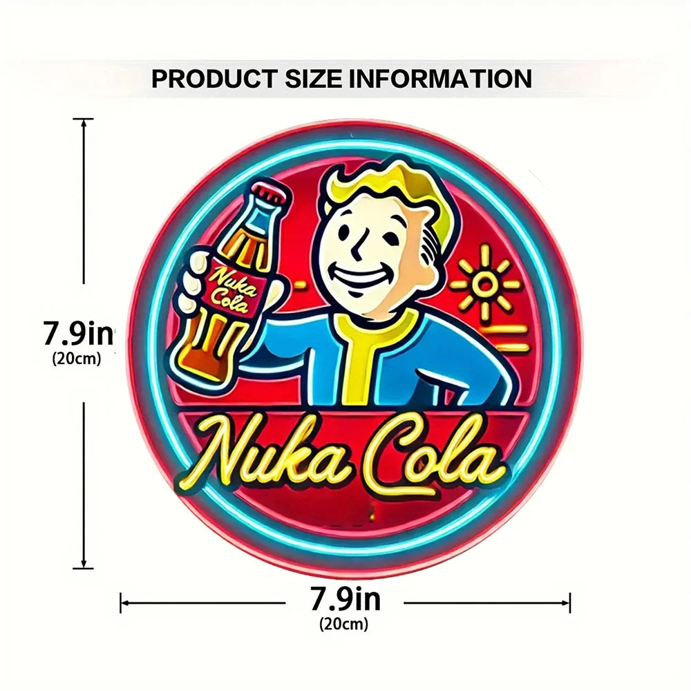 Nuka Kola Vintage Wooden Sign