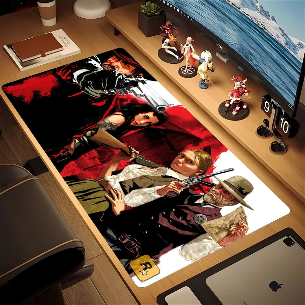 RDR2 Gaming Mousepad Outlaw Desk Mat