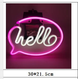Neon Wall LED Decor