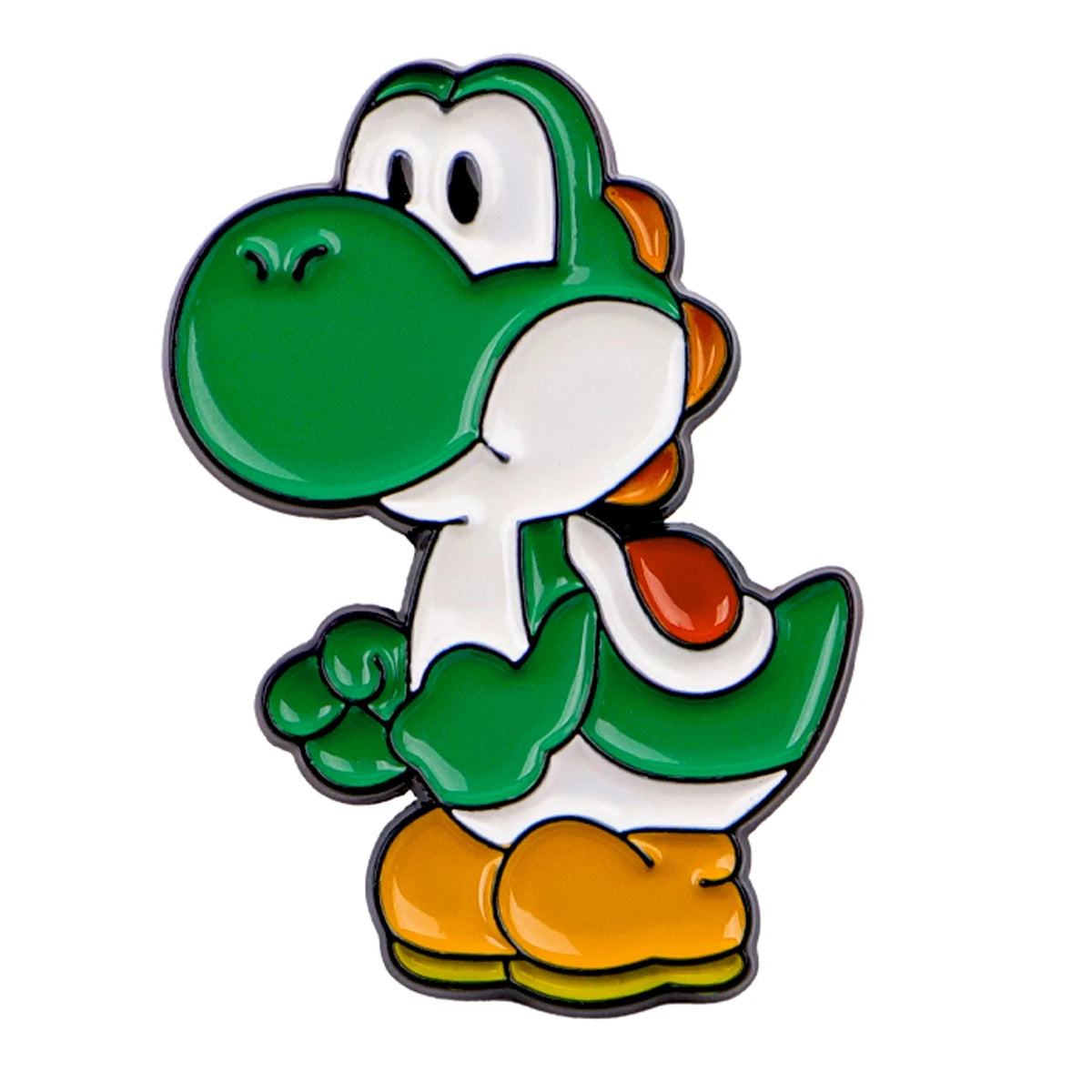 Yoshi Enamel Pin Badge – Retro Gamer Dino Pin