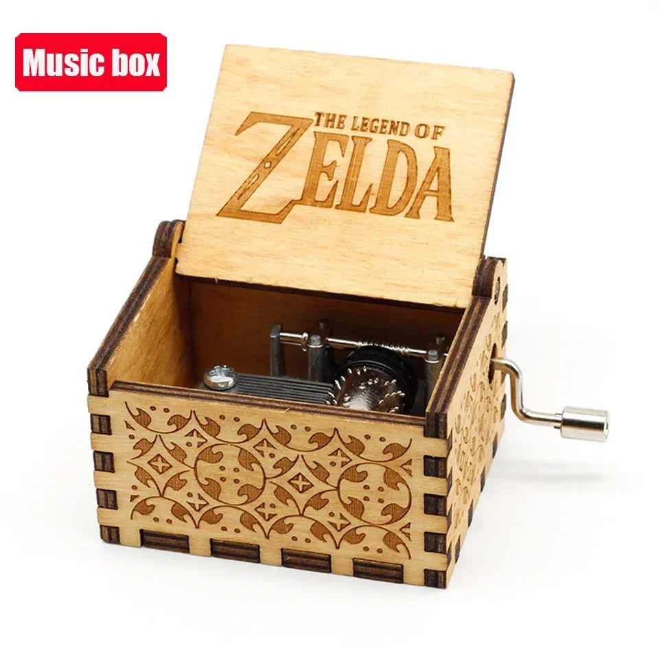 Legendary Zelda Adventure Wooden Music Box