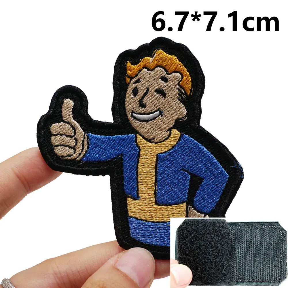 Fallout Vault Boy Iron-On Patch