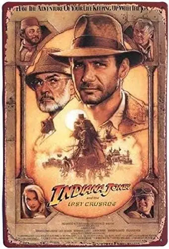 Retro American Films Metal Tin Poster