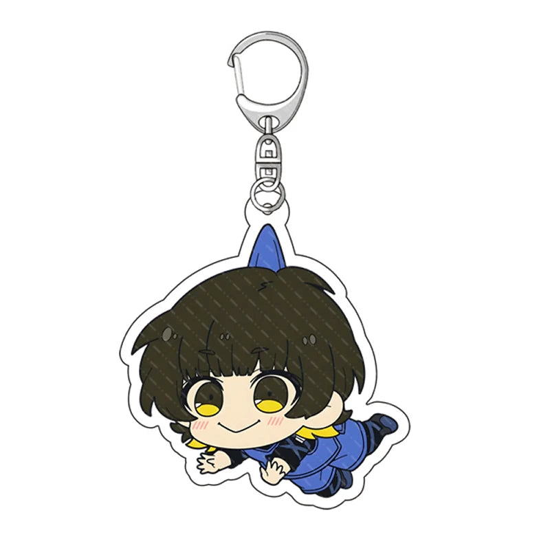 Blue Lock Anime Acrylic Keychain Isagi Bachira Chigiri Bag Charm