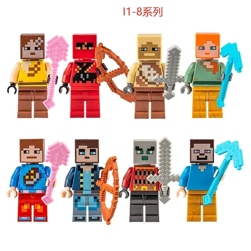 Minecraft Figure Set