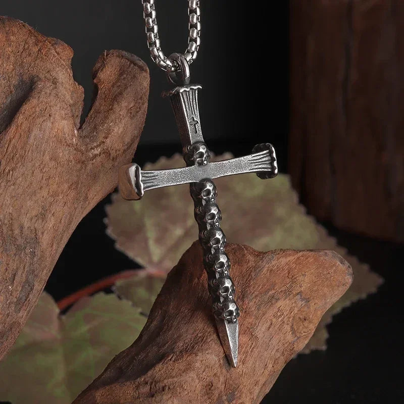 Silver Plated Captivity Skeleton Pendant