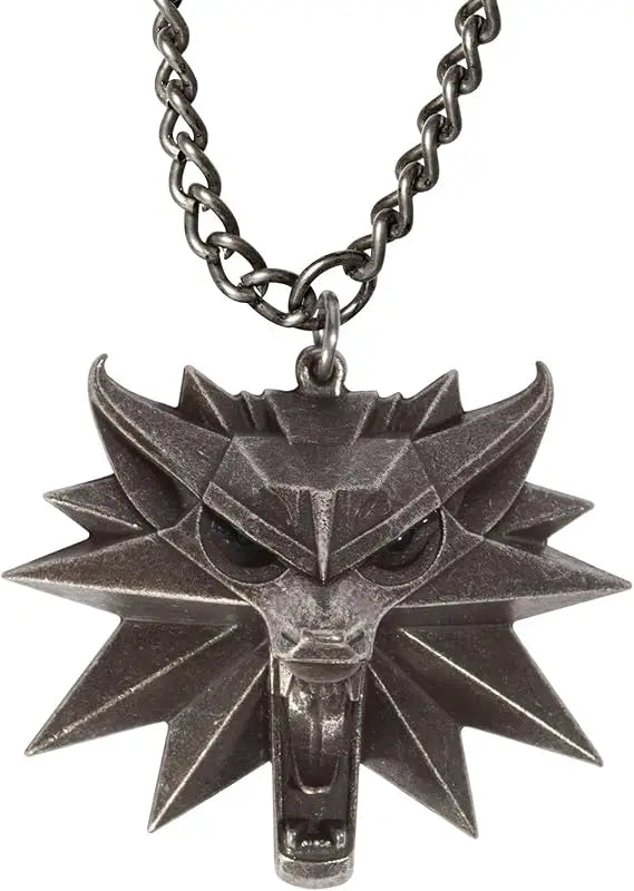 Witcher 3 Wild Hunt LED Light-Up Necklace Gamer Cosplay Pendant
