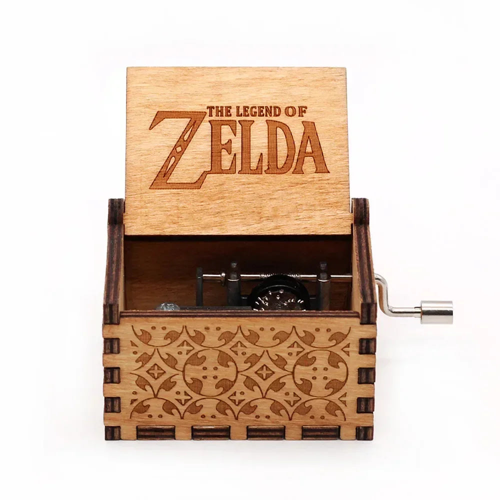 Legendary Zelda Adventure Wooden Music Box