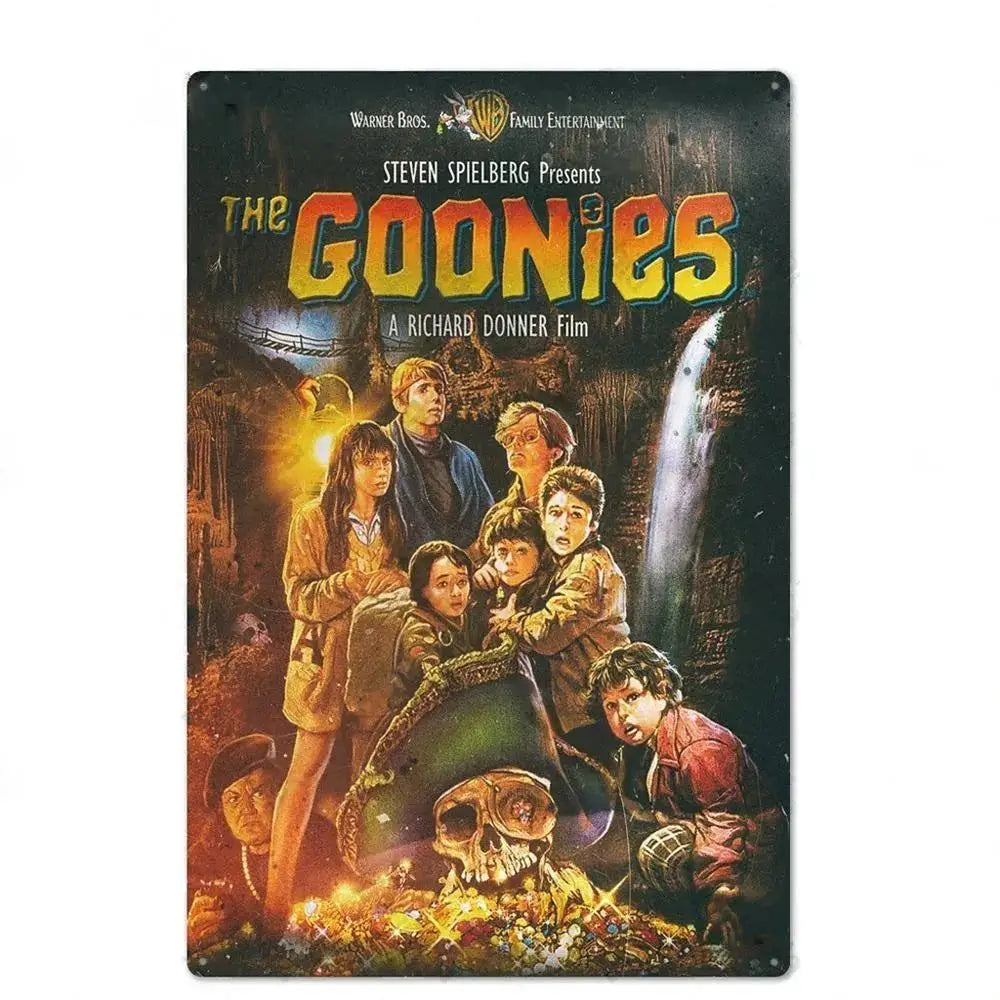 Retro American Films Metal Tin Poster