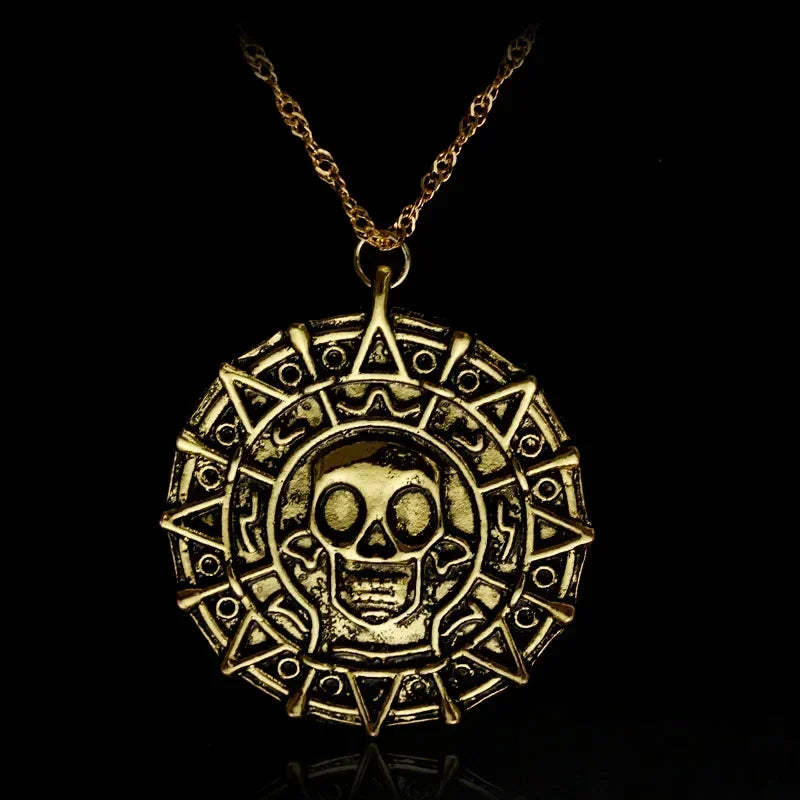 Silver Plated Captivity Skeleton Pendant