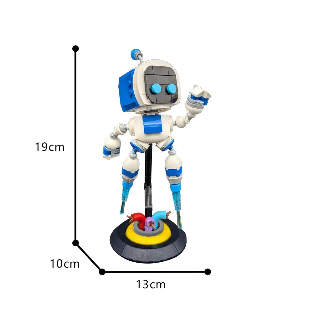 Astrobot Brick Style Figure Buildable Gamer Collectible