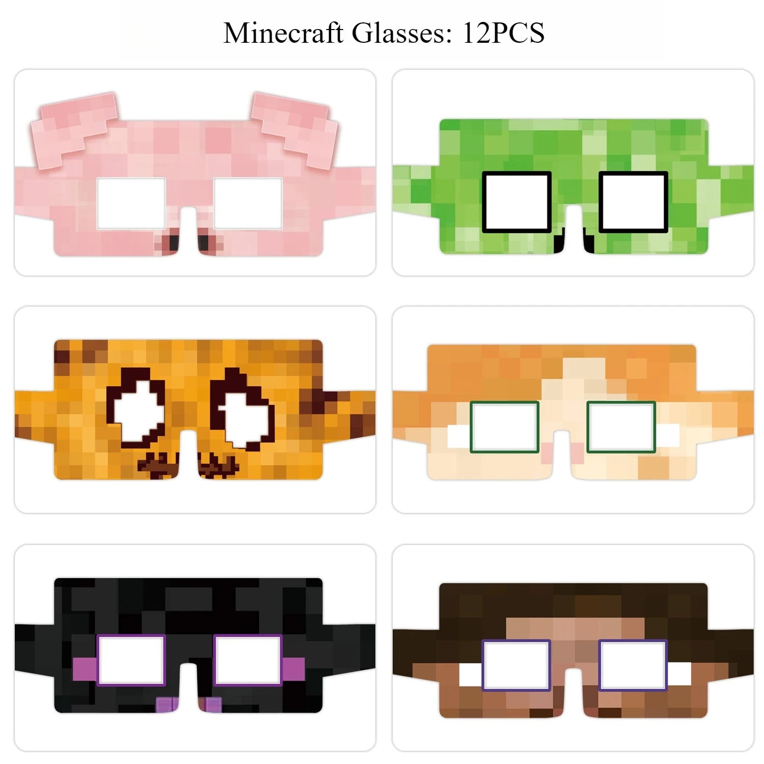 Minecraft Party Kit – Pixel Edition