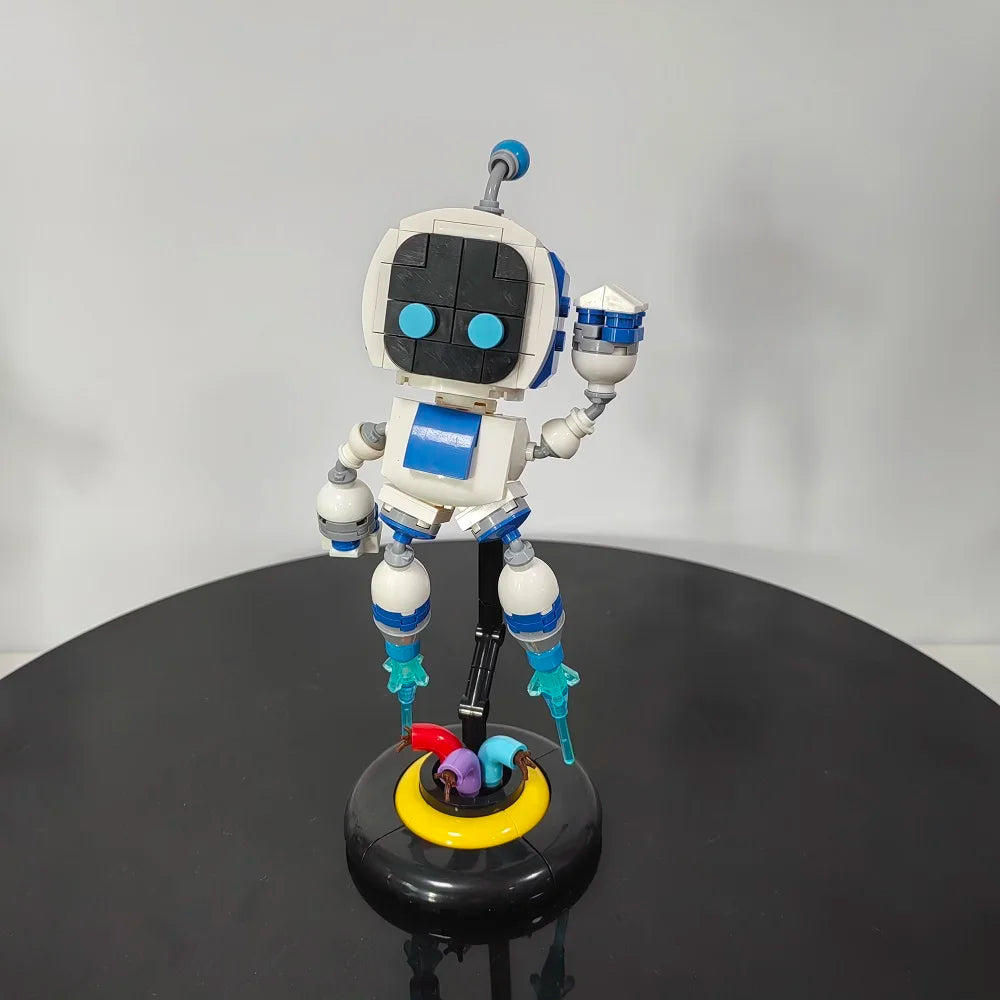 Astrobot Brick Style Figure Buildable Gamer Collectible