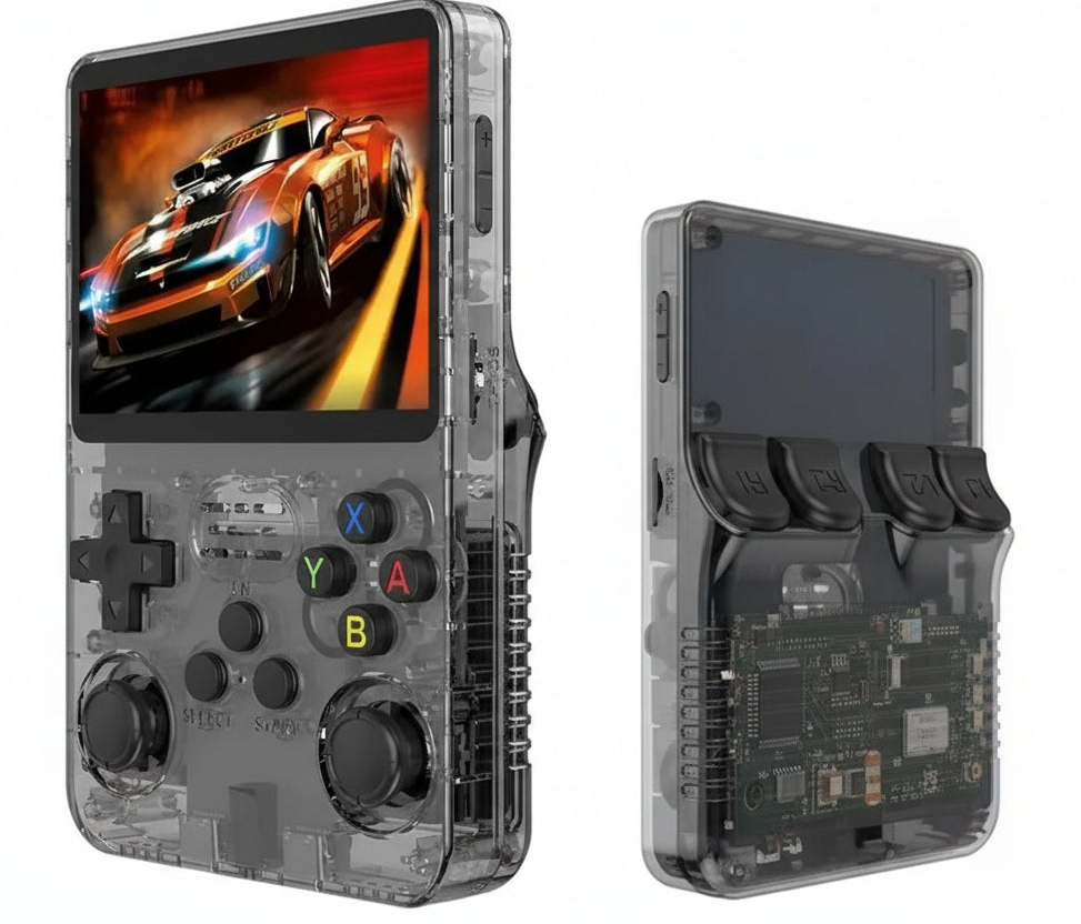 R36S Retro Handheld Console – 20,000 Games, 20+ Emulators, 64GB Linux Gaming System