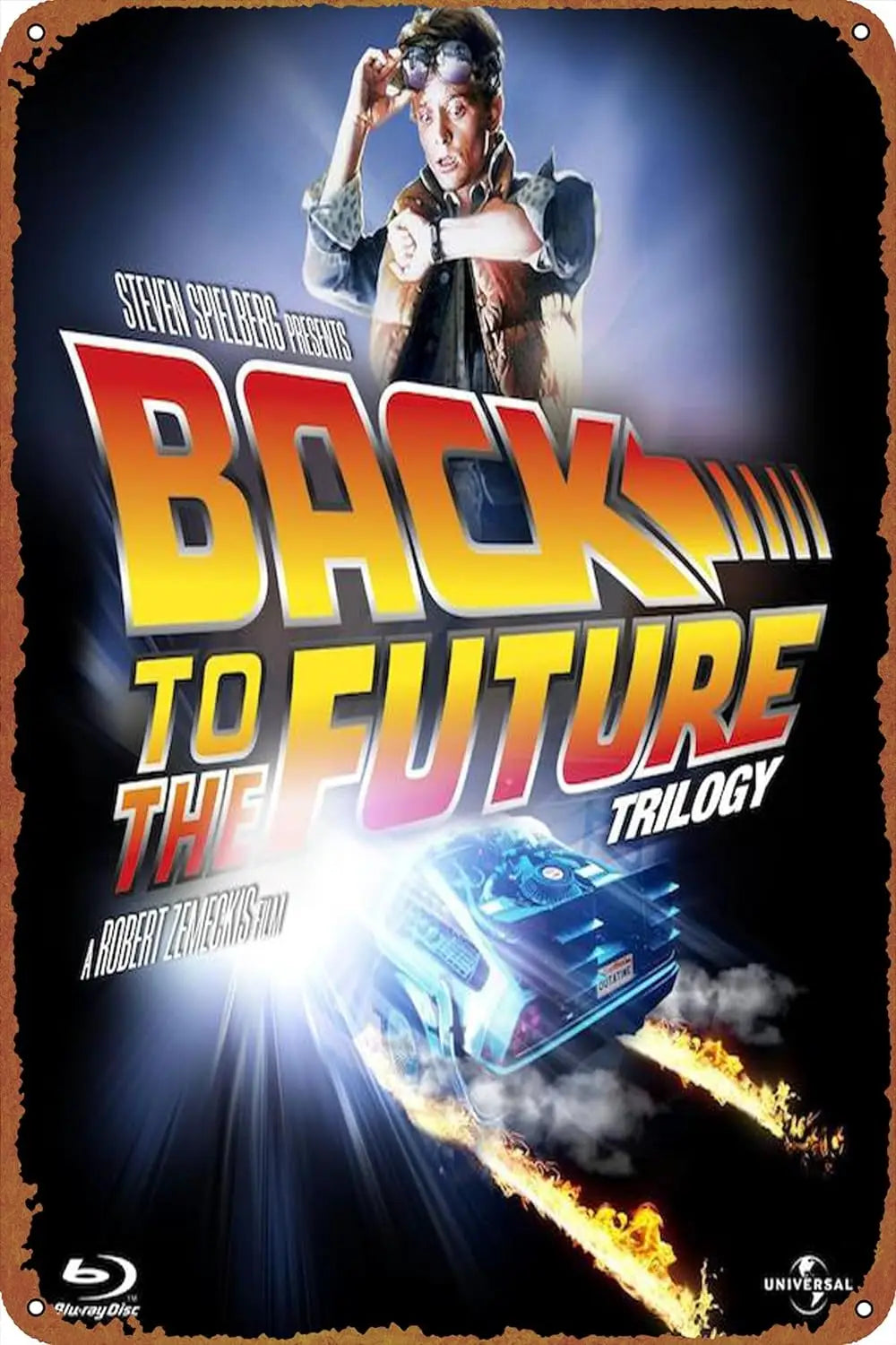 Retro American Films Metal Tin Poster