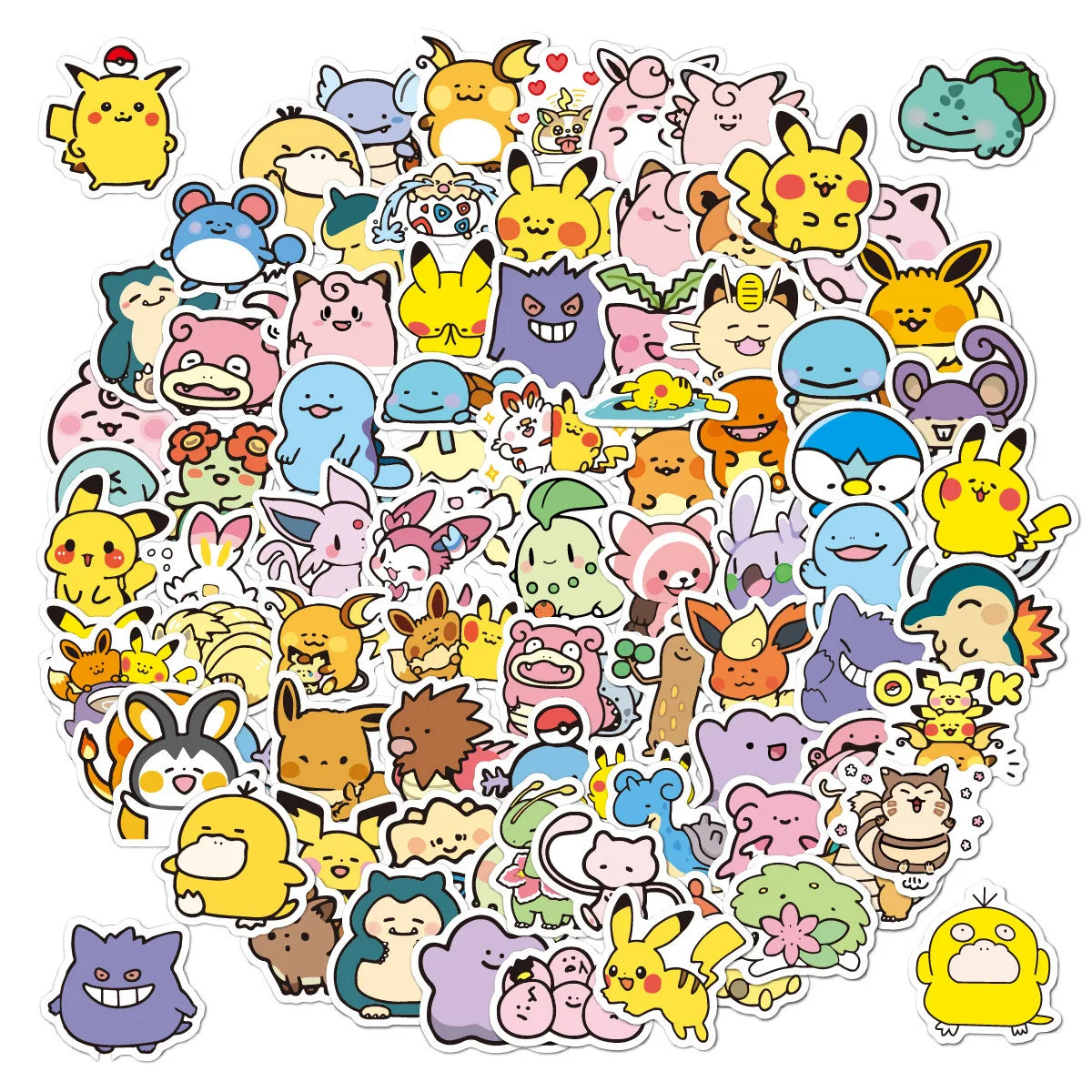 Anime Graffiti Sticker Set