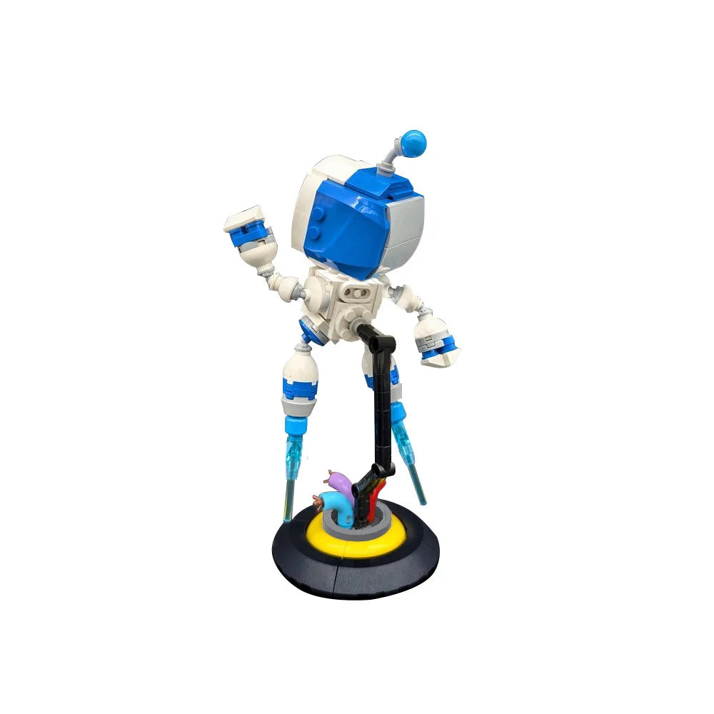 Astrobot Brick Style Figure Buildable Gamer Collectible