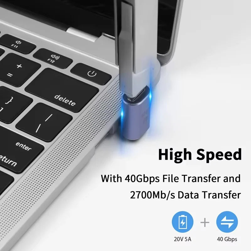 USB4.0 Type-C 90° Adapter
