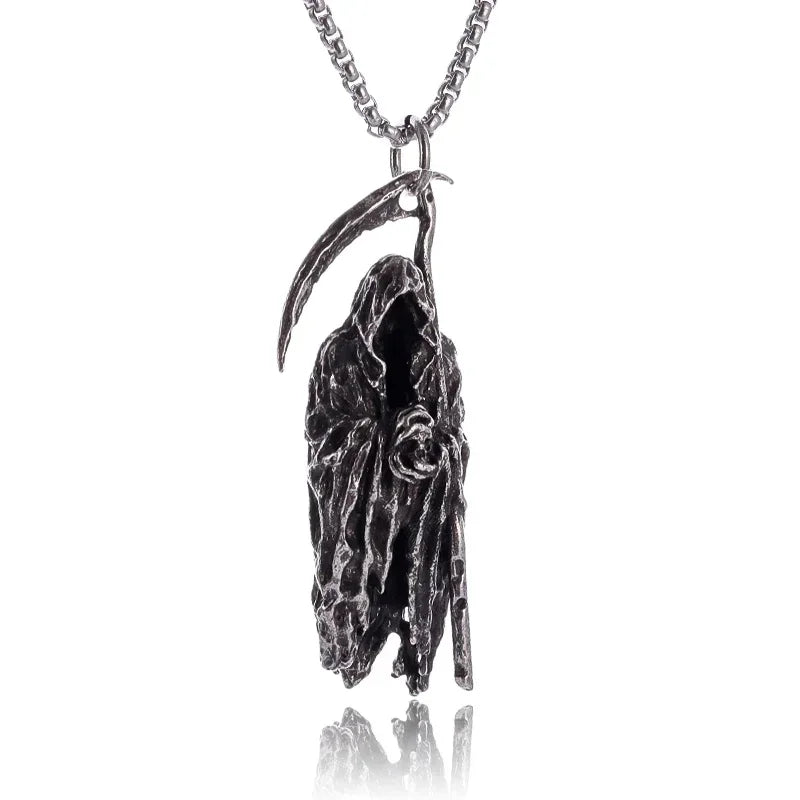 Silver Plated Captivity Skeleton Pendant